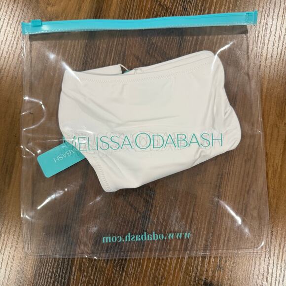 Melissa Odabash Minimalist Salvador Minimalist White Bikini Bottom IT 38 US 2 - Picture 3 of 7